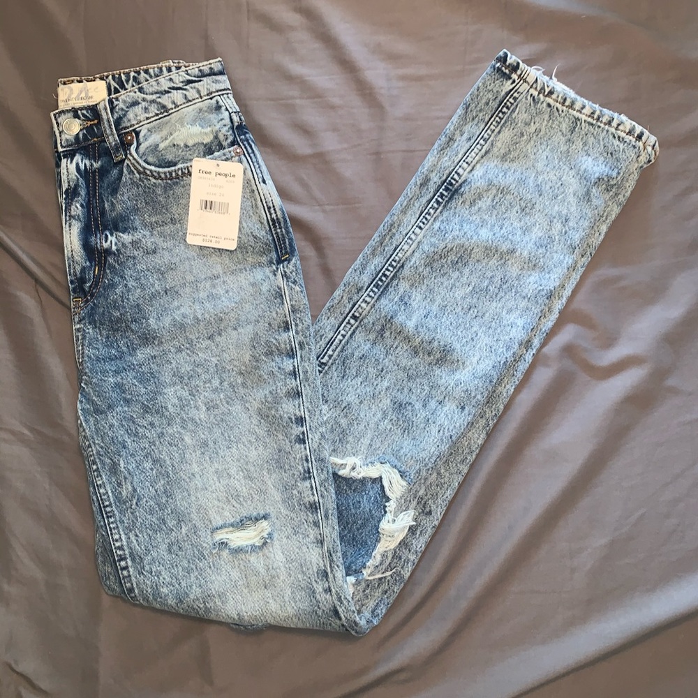 Free People Ripped Jeans